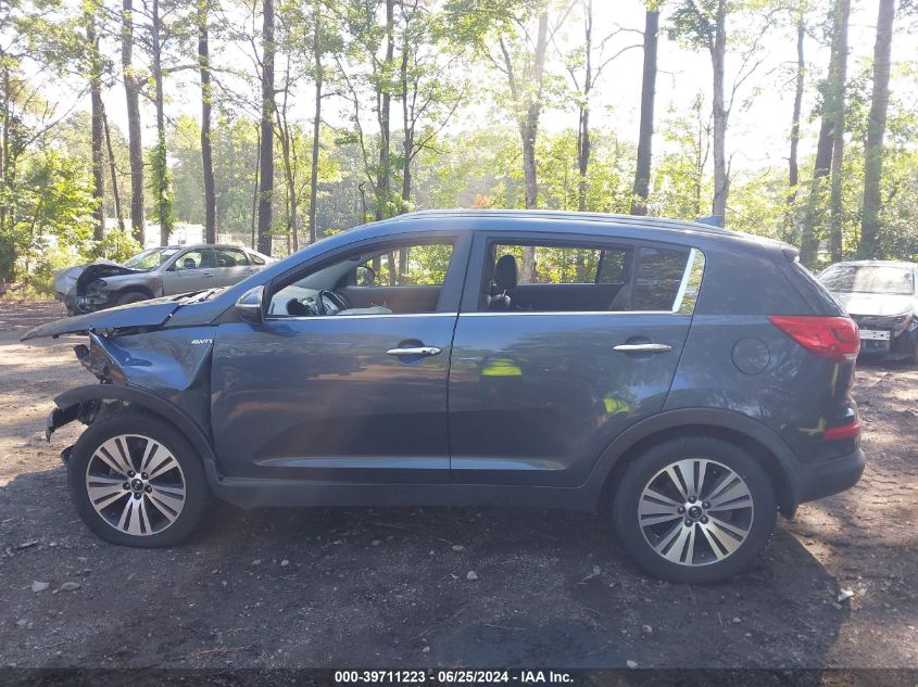 2014 Kia Sportage Ex VIN: KNDPCCAC4E7607470 Lot: 39711223