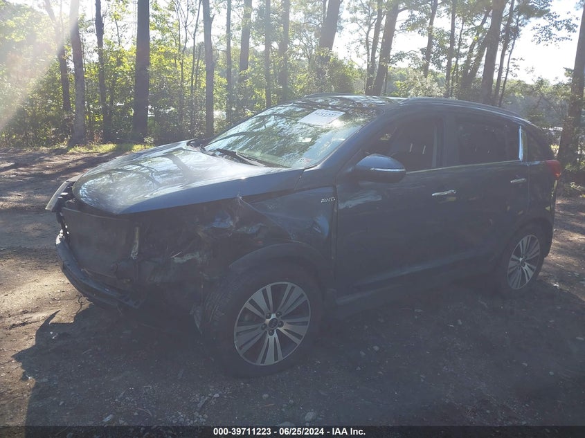 2014 Kia Sportage Ex VIN: KNDPCCAC4E7607470 Lot: 39711223