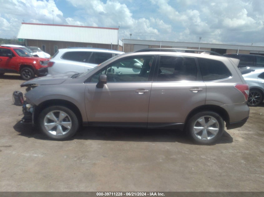 2016 Subaru Forester 2.5I Limited VIN: JF2SJARCXGH485575 Lot: 39711228