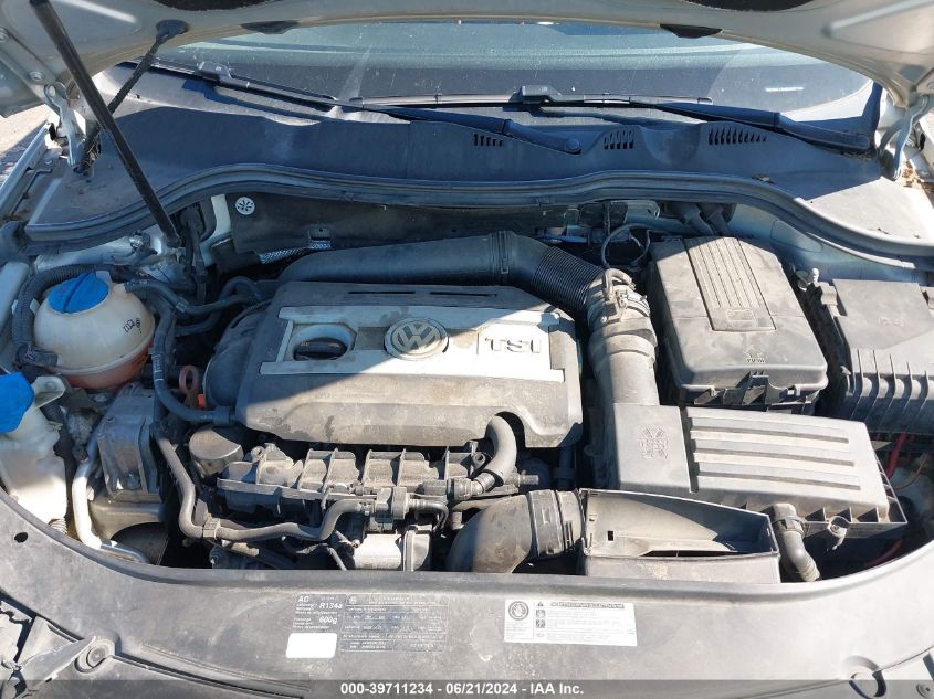 2010 Volkswagen Passat Komfort VIN: WVWXL7AN9AE027484 Lot: 39711234