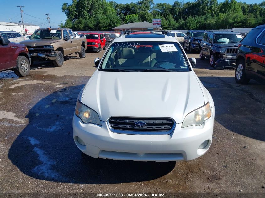 2006 Subaru Outback 2.5I Limited VIN: 4S4BP62CX67313650 Lot: 39711238