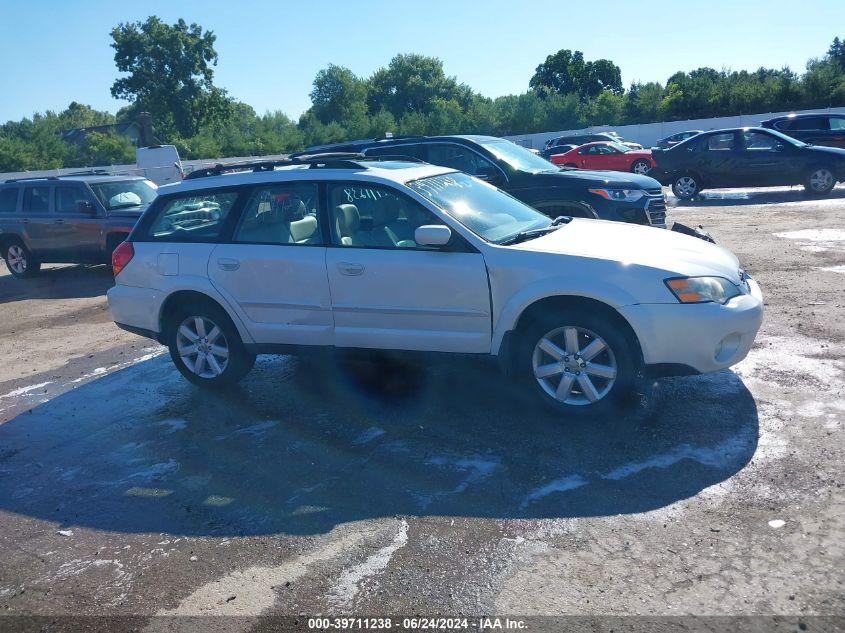 2006 Subaru Outback 2.5I Limited VIN: 4S4BP62CX67313650 Lot: 39711238