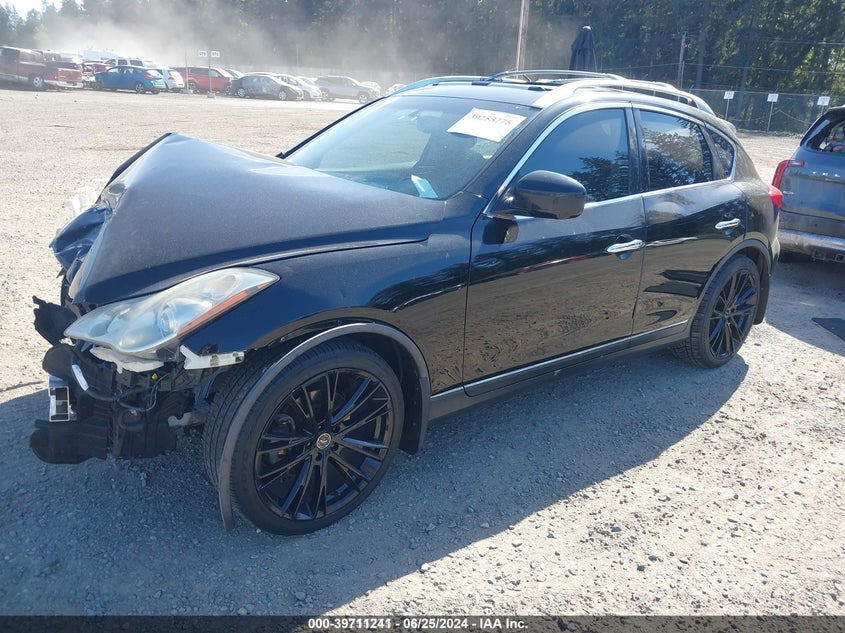 2009 Infiniti Ex35 Journey VIN: JNKAJ09E39M900850 Lot: 39711241