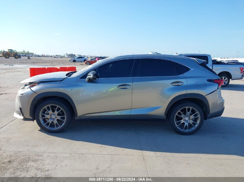 2017 Lexus Nx 200T F Sport VIN: JTJYARBZ0H2059157 Lot: 39711250