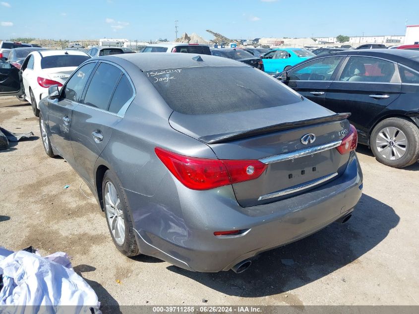 2015 Infiniti Q50 Premium/Sport VIN: JN1BV7AP9FM346230 Lot: 39711255