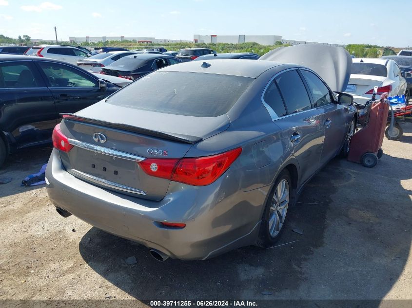 2015 Infiniti Q50 Premium/Sport VIN: JN1BV7AP9FM346230 Lot: 39711255