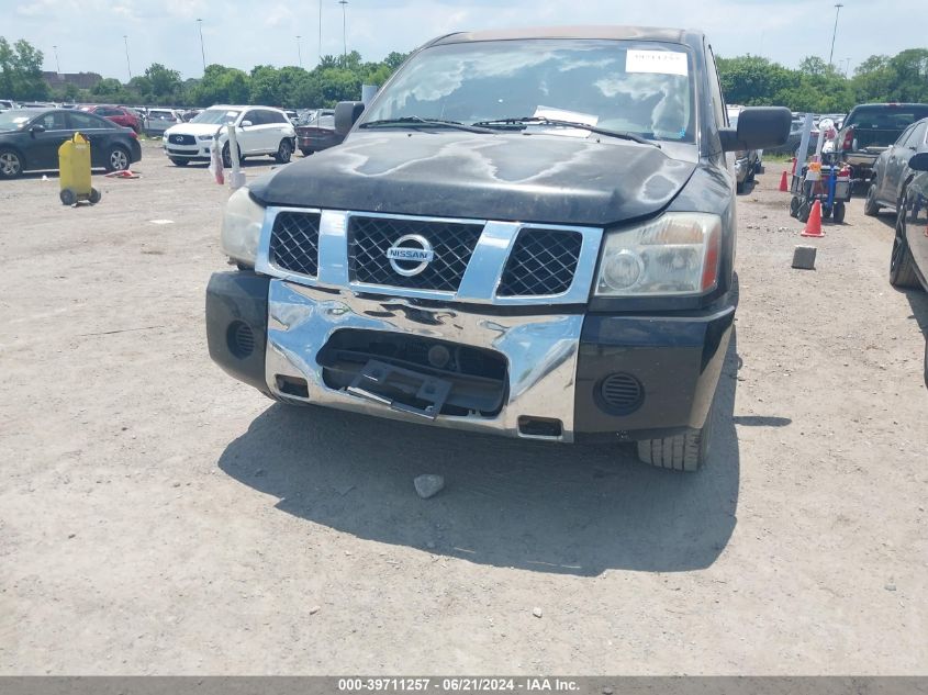 2007 Nissan Titan Xe/Se/Le VIN: 1N6BA06A07N222327 Lot: 39711257