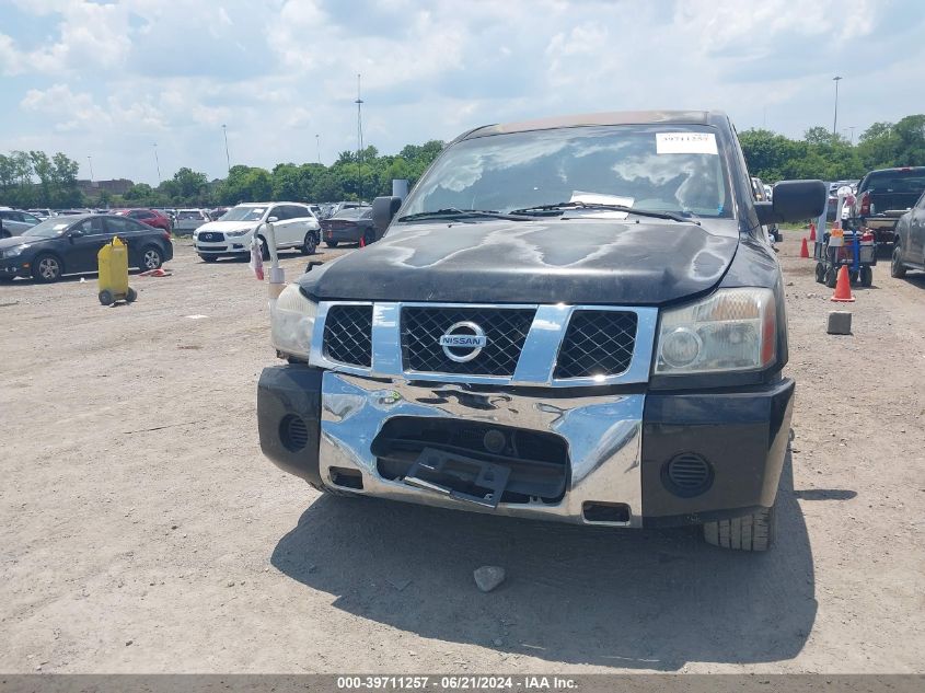 2007 Nissan Titan Xe/Se/Le VIN: 1N6BA06A07N222327 Lot: 39711257