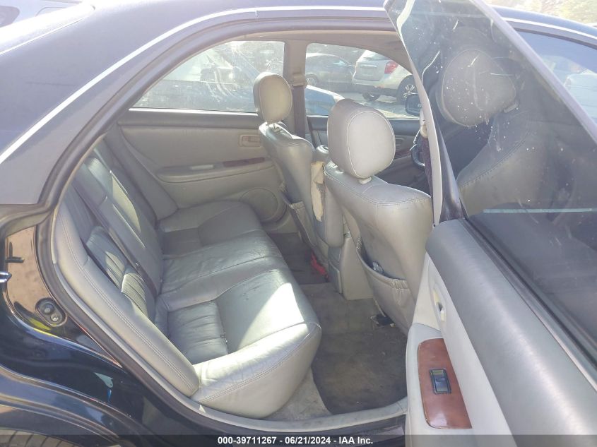 2000 Lexus Es 300 VIN: JT8BF28G7Y5094685 Lot: 39711267