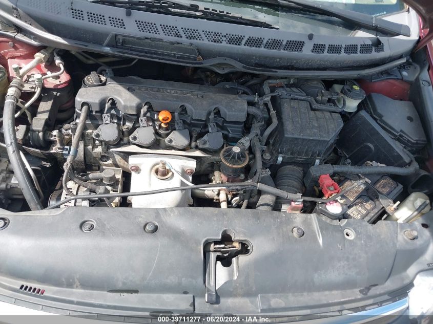 2008 Honda Civic Lx VIN: 2HGFA16578H536145 Lot: 39711277