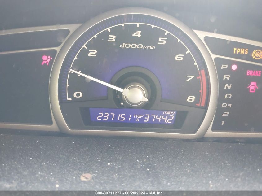 2008 Honda Civic Lx VIN: 2HGFA16578H536145 Lot: 39711277