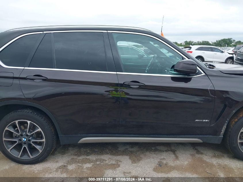 2018 BMW X5 xDrive35I VIN: 5UXKR0C59J0X87245 Lot: 39711291