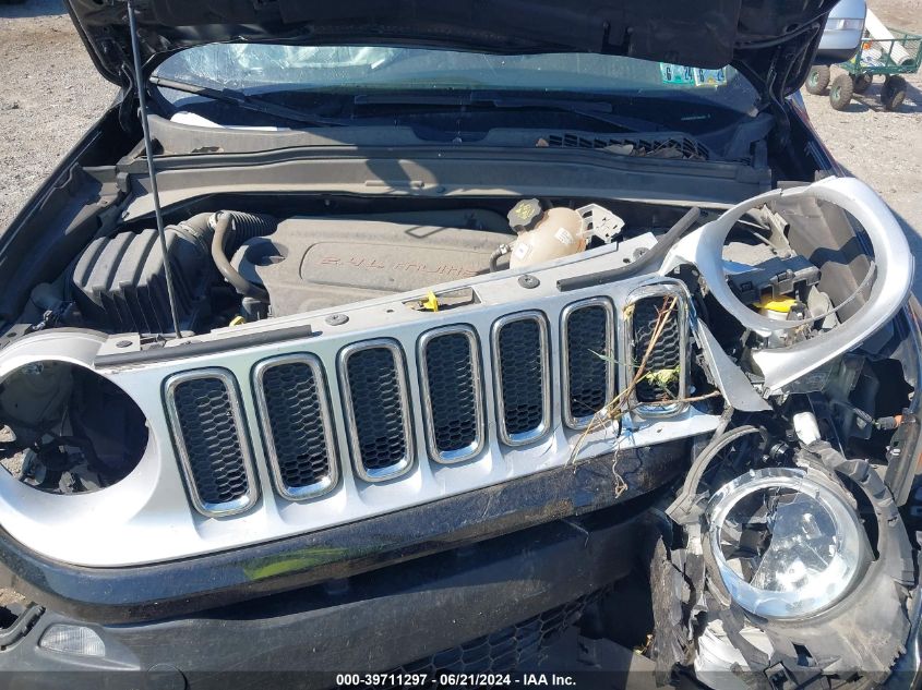 2018 Jeep Renegade Limited 4X4 VIN: ZACCJBDB6JPG89359 Lot: 39711297