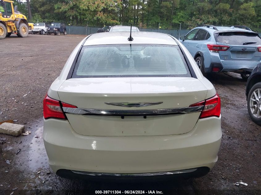 2014 Chrysler 200 Lx VIN: 1C3CCBAB5EN122075 Lot: 39711304