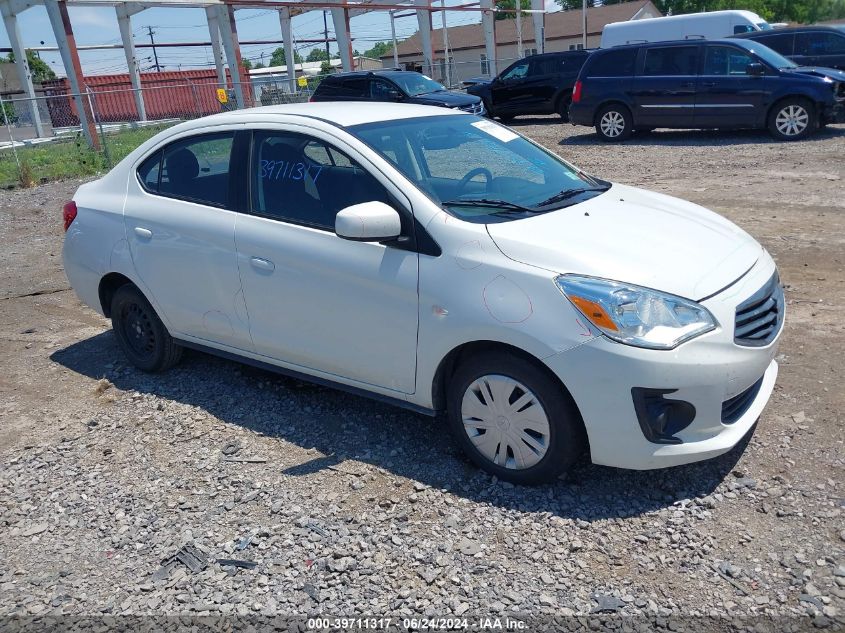 2019 Mitsubishi Mirage G4 Es VIN: ML32F3FJ8KHF04086 Lot: 39711317