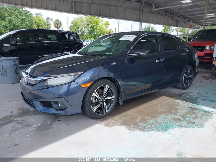 VIN 19XFC1F98HE010484 2017 HONDA CIVIC TOURING