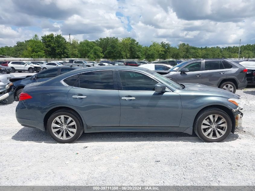 2012 Infiniti M37X VIN: JN1BY1AR5CM390095 Lot: 39711358