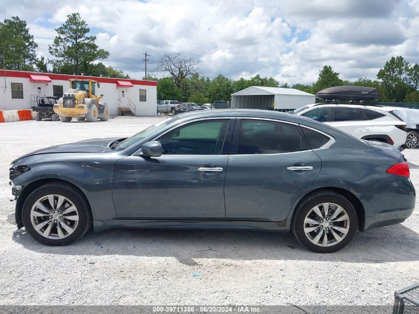 2012 Infiniti M37X VIN: JN1BY1AR5CM390095 Lot: 39711358