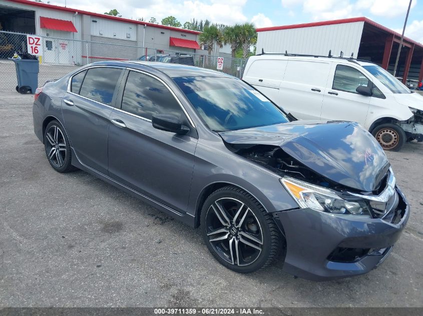 1HGCR2F52GA151607 2016 HONDA ACCORD - Image 1