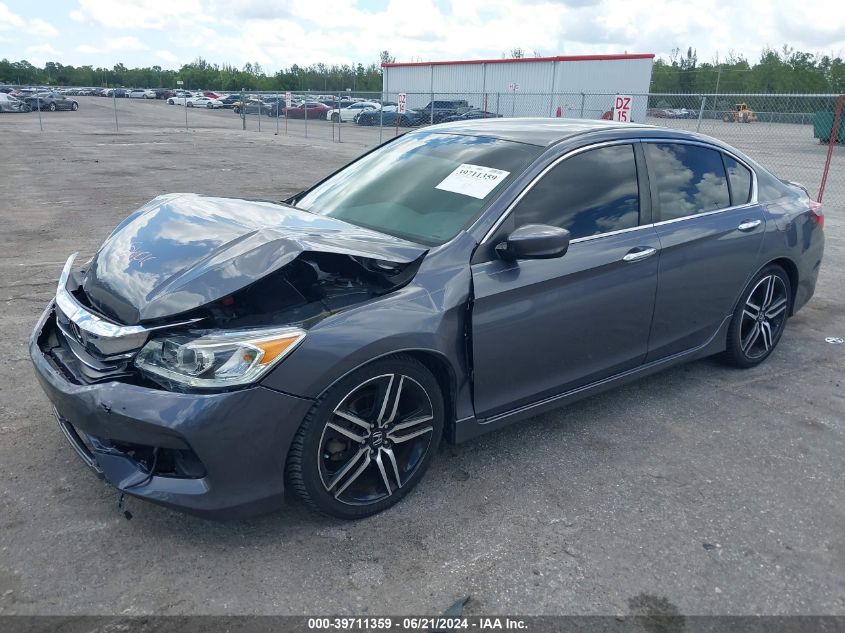 1HGCR2F52GA151607 2016 HONDA ACCORD - Image 2