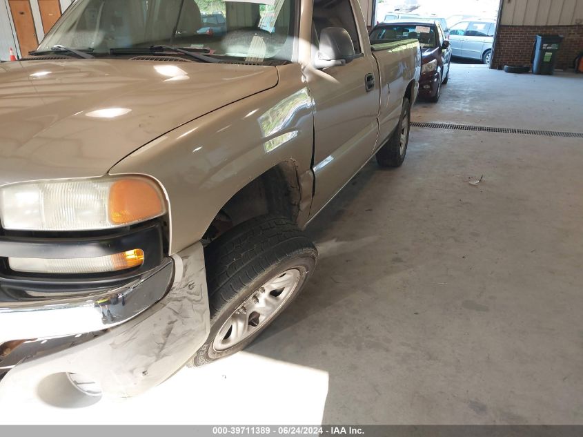 2004 GMC Sierra 1500 Work Truck VIN: 1GTEC14V54Z202973 Lot: 39711389
