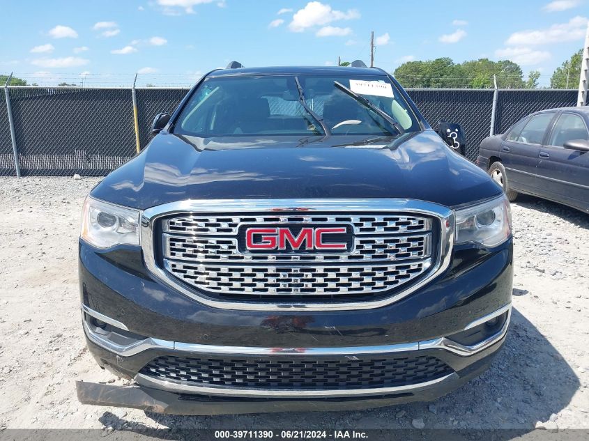 2018 GMC Acadia Denali VIN: 1GKKNPLS0JZ203357 Lot: 39711390