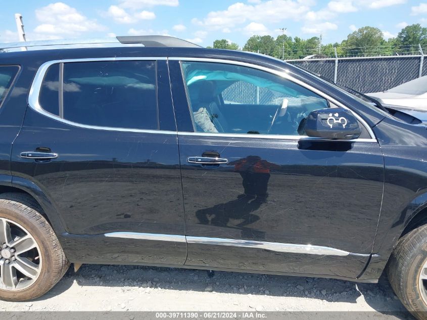 2018 GMC Acadia Denali VIN: 1GKKNPLS0JZ203357 Lot: 39711390