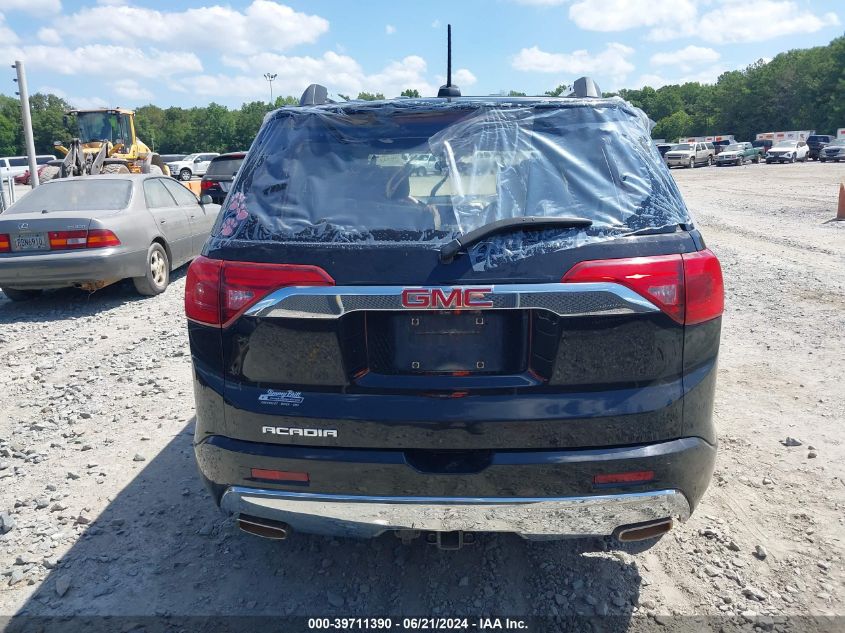 2018 GMC Acadia Denali VIN: 1GKKNPLS0JZ203357 Lot: 39711390