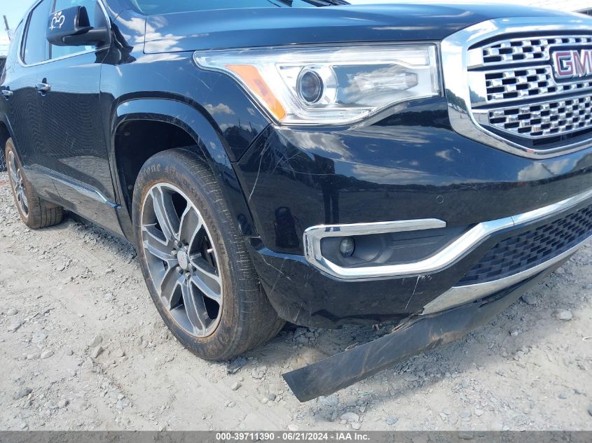 2018 GMC Acadia Denali VIN: 1GKKNPLS0JZ203357 Lot: 39711390