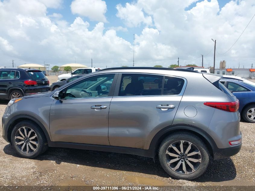 2018 Kia Sportage Ex VIN: KNDPN3AC4J7353327 Lot: 39711396