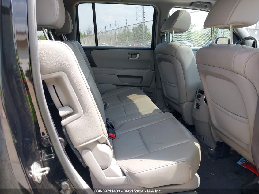 2013 Honda Pilot Exln VIN: 5FNYF4H74DB015604 Lot: 39711403