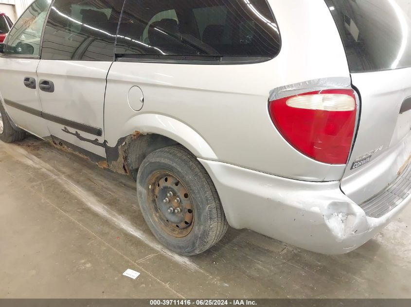 2005 Dodge Grand Caravan Se VIN: 1D4GP24R35B209942 Lot: 39711416