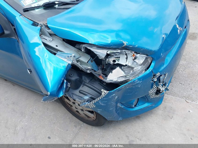 2015 Mitsubishi Mirage Es VIN: ML32A4HJ0FH010003 Lot: 39711420