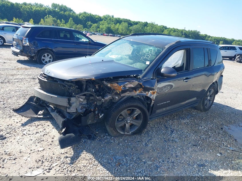 VIN 1C4NJDEB2HD190280 2017 JEEP COMPASS LATITUDE