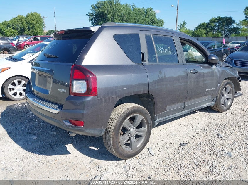 VIN 1C4NJDEB2HD190280 2017 JEEP COMPASS LATITUDE