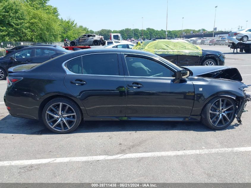 2018 Lexus Gs 350 F Sport VIN: JTHBZ1BL9JA016512 Lot: 39711438