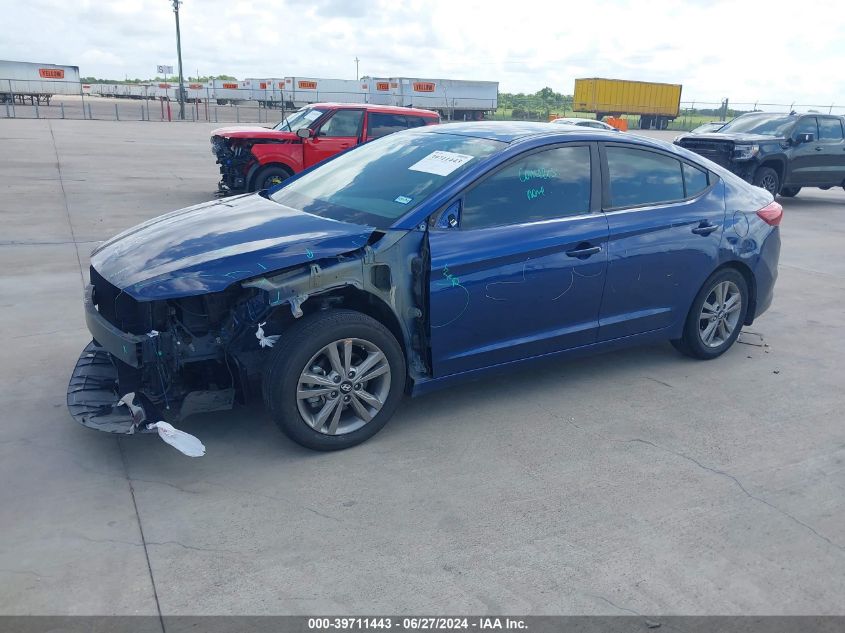 5NPD84LF1HH187281 2017 HYUNDAI ELANTRA - Image 2