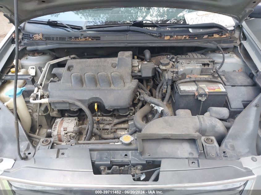 2010 Nissan Sentra 2.0S VIN: 3N1AB6AP5AL621562 Lot: 39711452