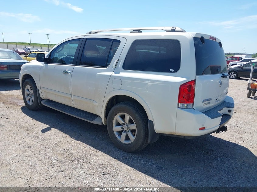 2011 Nissan Armada Sv VIN: 5N1BA0NC9BN615334 Lot: 39711480