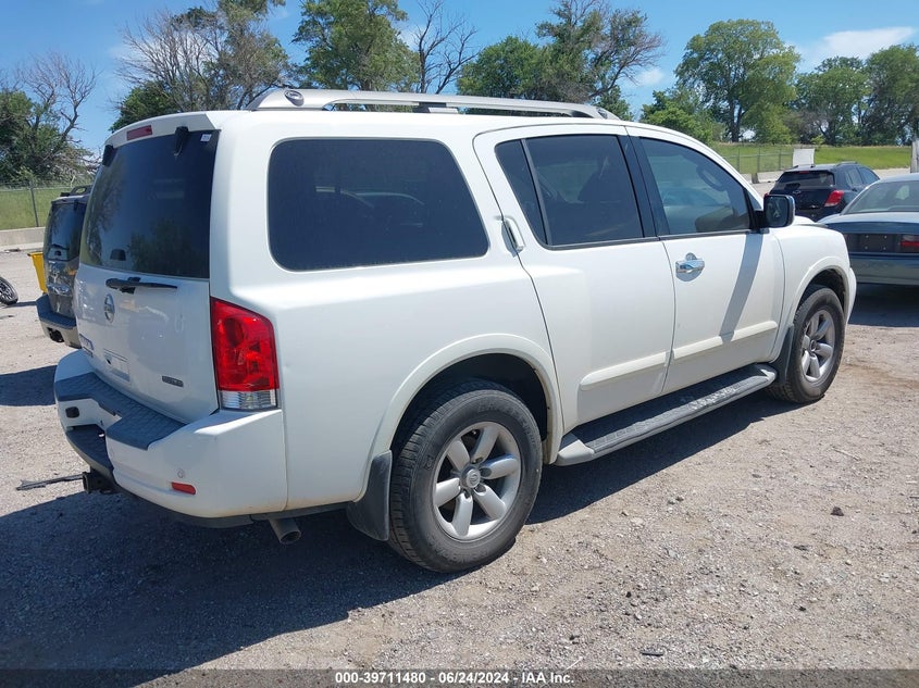 2011 Nissan Armada Sv VIN: 5N1BA0NC9BN615334 Lot: 39711480