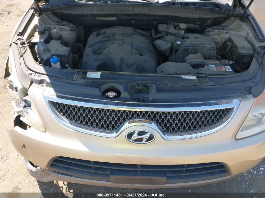 2008 Hyundai Veracruz Gls/Se/Limited VIN: KM8NU73C38U041652 Lot: 39711481