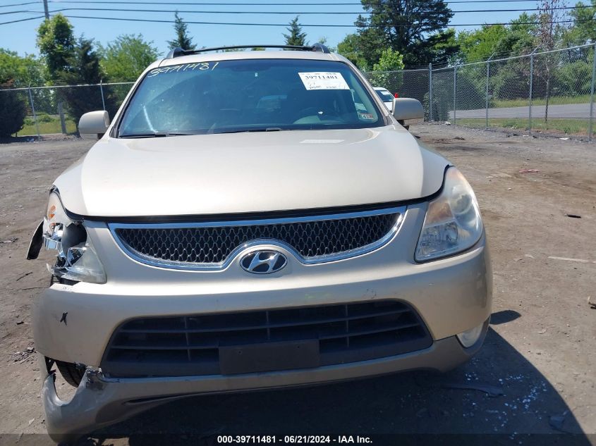 2008 Hyundai Veracruz Gls/Se/Limited VIN: KM8NU73C38U041652 Lot: 39711481