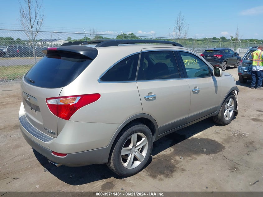 2008 Hyundai Veracruz Gls/Se/Limited VIN: KM8NU73C38U041652 Lot: 39711481