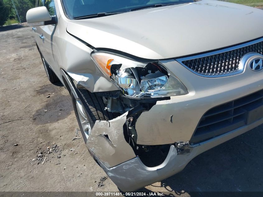 2008 Hyundai Veracruz Gls/Se/Limited VIN: KM8NU73C38U041652 Lot: 39711481