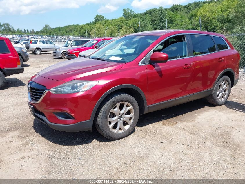 2015 Mazda Cx-9 Touring VIN: JM3TB3CVXF0464929 Lot: 39711482