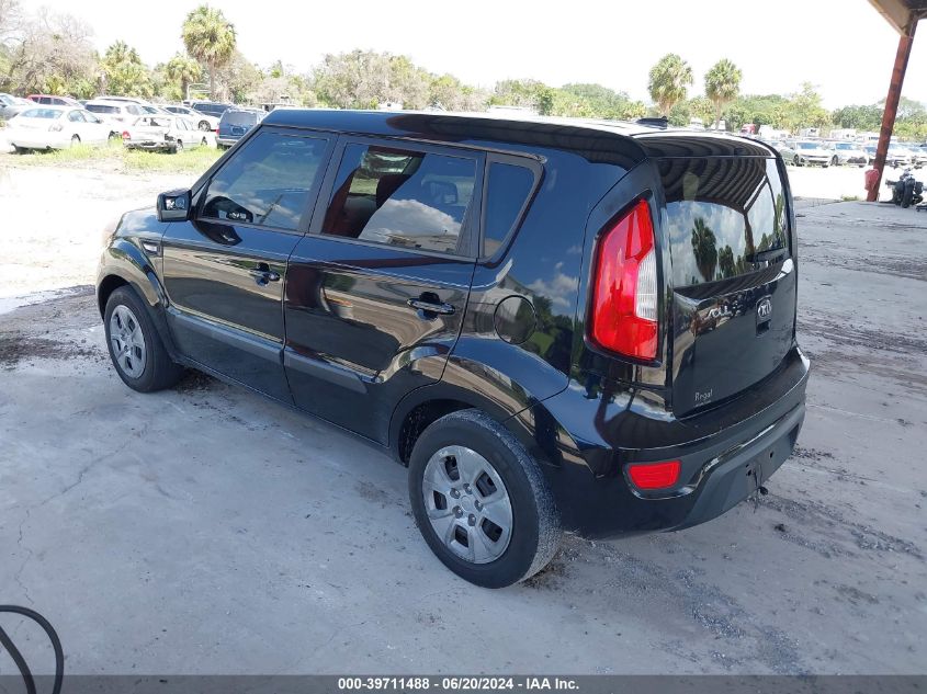 KNDJT2A52D7534163 | 2013 KIA SOUL