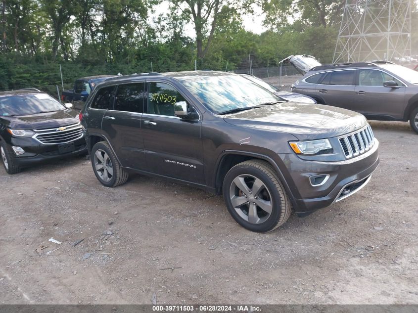 2014 Jeep Grand Cherokee Overland VIN: 1C4RJFCG3EC340099 Lot: 39711503