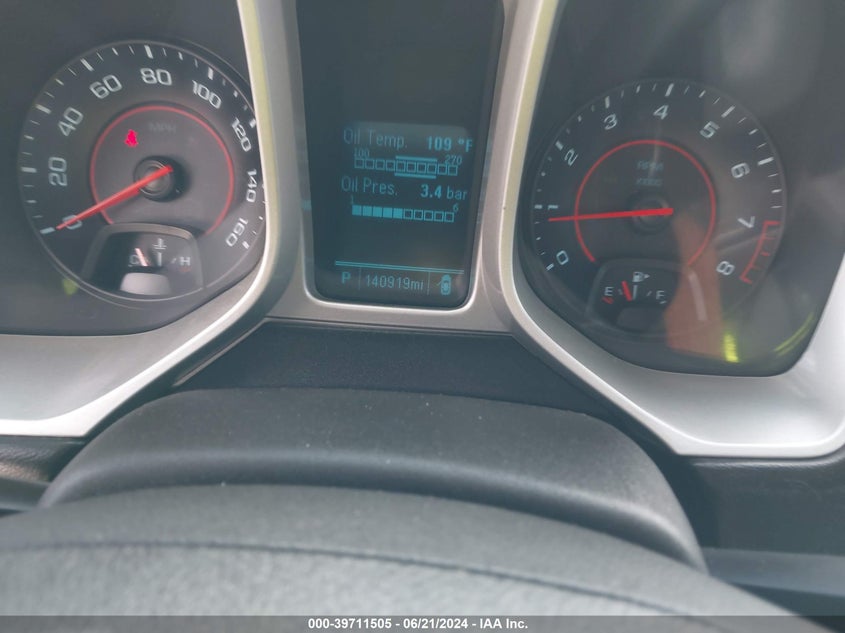 2015 Chevrolet Camaro Ls VIN: 2G1FB1E35F9157477 Lot: 39711505