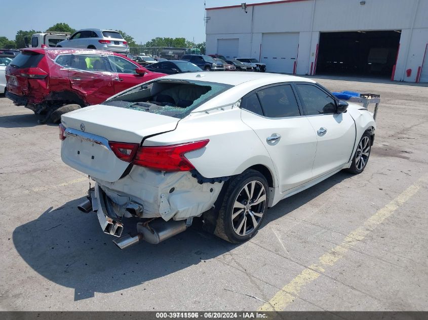 2016 Nissan Maxima 3.5 S VIN: 1N4AA6AP2GC906195 Lot: 39711506