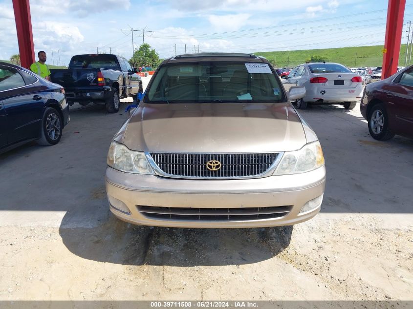 2000 Toyota Avalon Xls VIN: 4T1BF28B4YU064454 Lot: 39711508